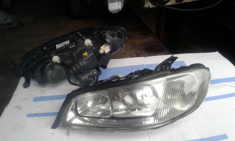 Опель омега б фары рестайлинг ксенон