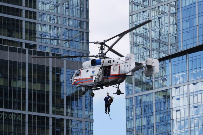 Пожарный вертолет ка 32