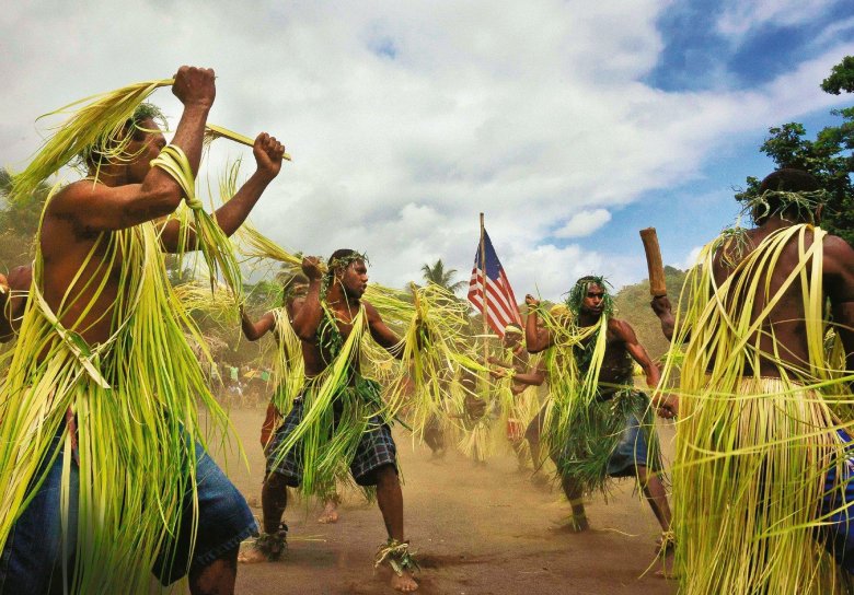 Остров фиджи папуасы