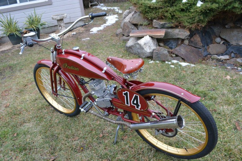 Велосипед ретро индиан