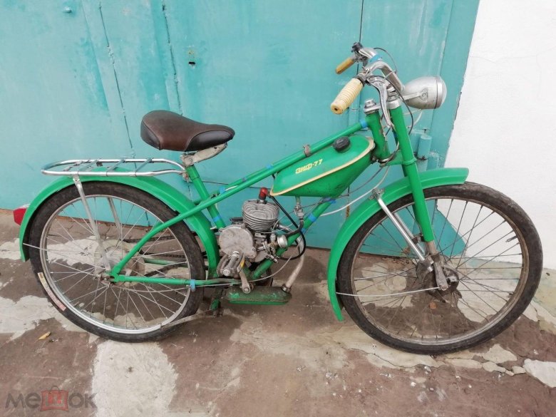 Мотовелосипед зиф 77