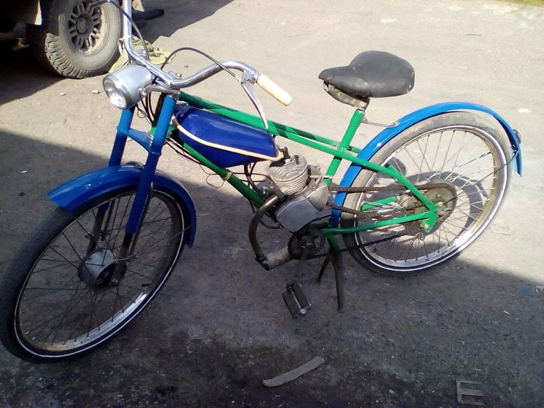 Зиф 77 мопед