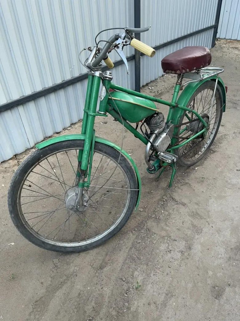 Мотовелосипед ссср д6