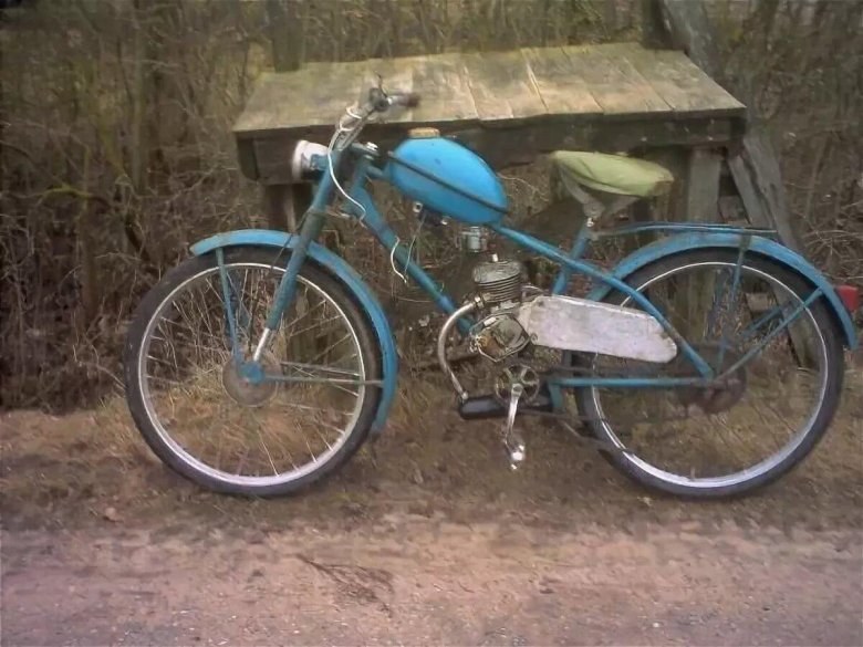 Мотовелосипед рига 7