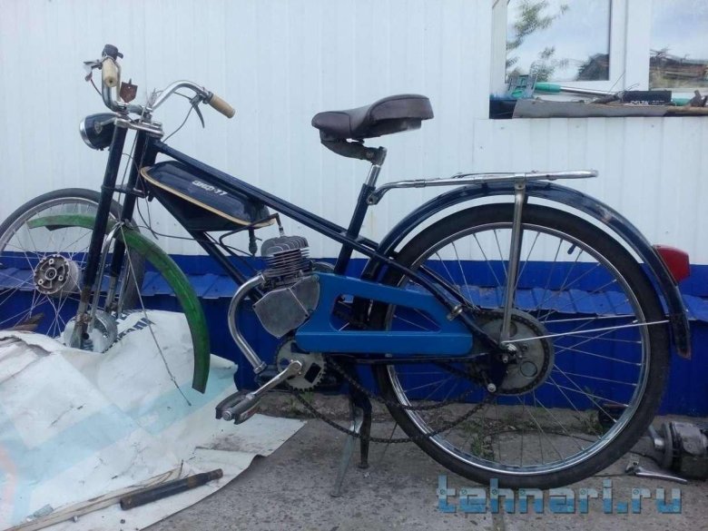 Мотовелосипед рига-2 гауя