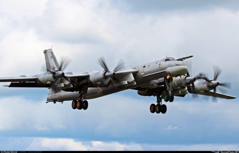 Ту 95 стратегические бомбардировщики