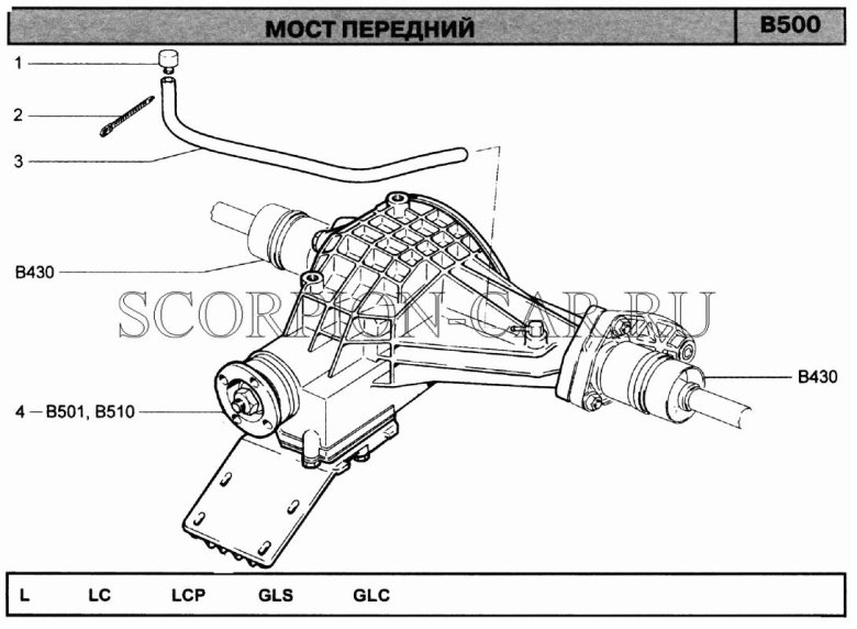 Задний мост нива шевроле устройство