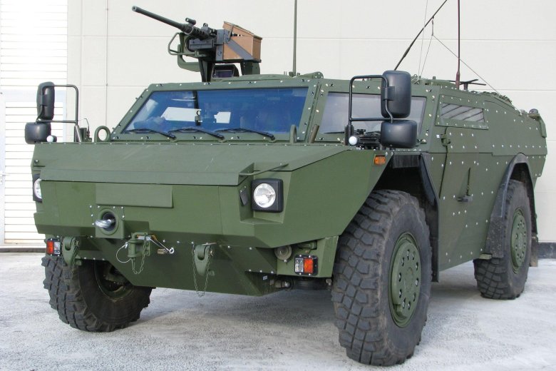 Textron tactical armoured patrol vehicle