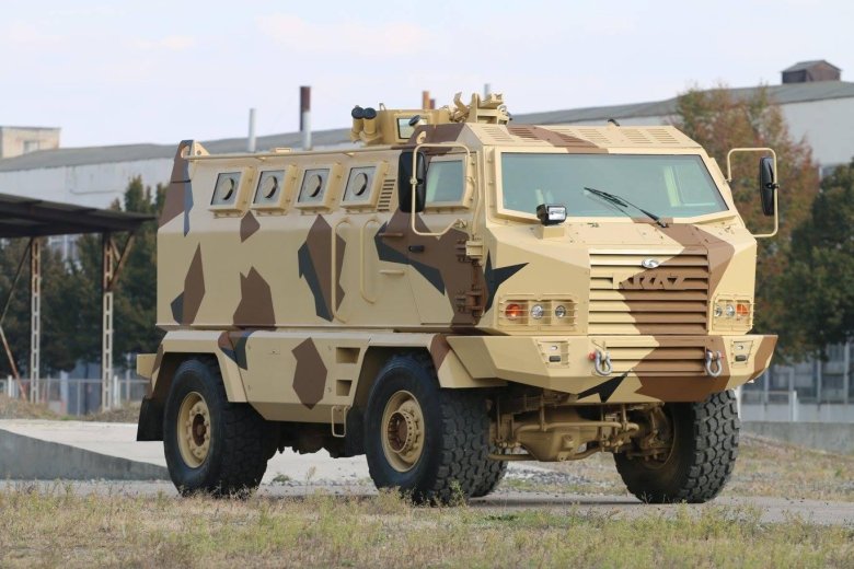 Краз броневик спартан