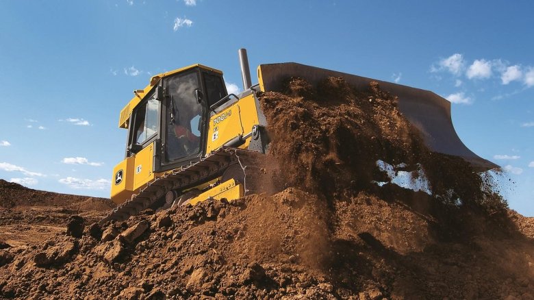 Бульдозер джон дир 750