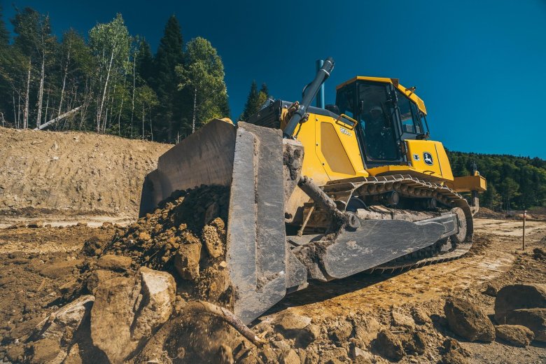 Бульдозер джон дир 750