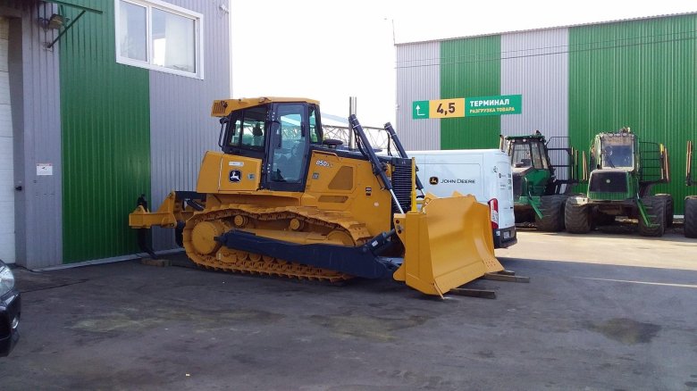 Бульдозер john deere 850j