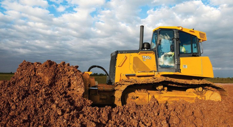 Бульдозер джон дир