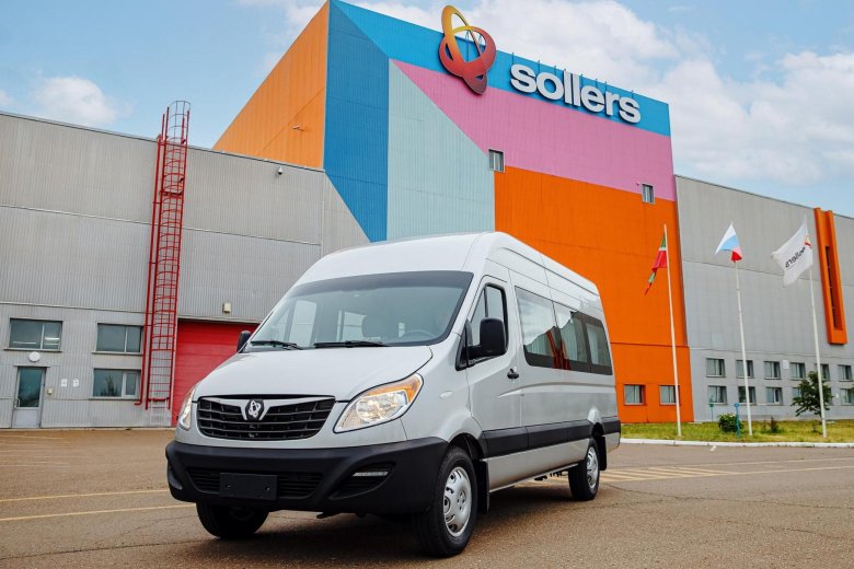 Sollers atlant грузопассажирский фургон