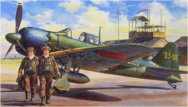 Японские истребители второй мировой войны