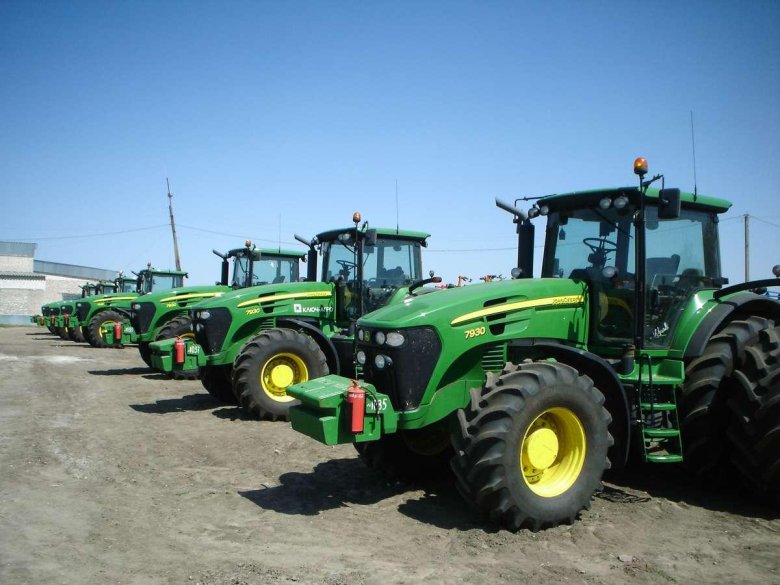 Трактора джон дир