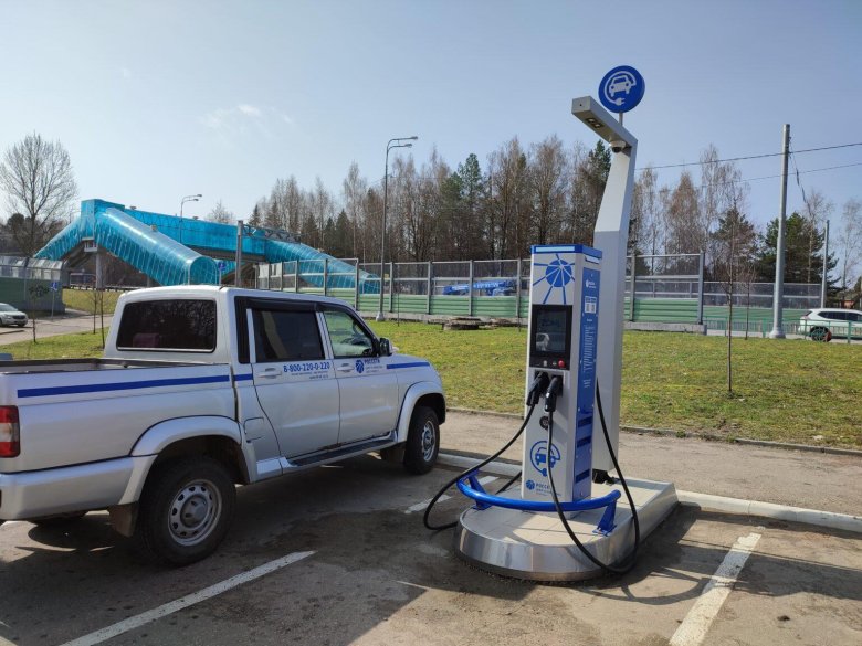 Станция зарядки электромобилей