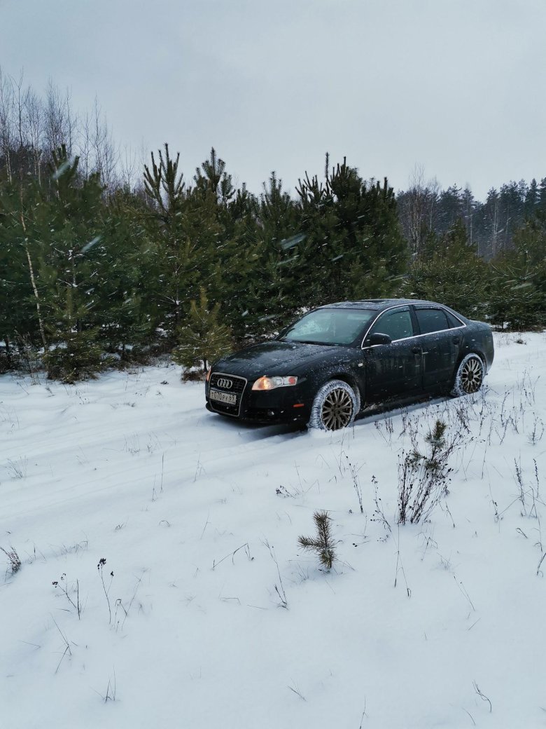 Ауди кватро по снегу