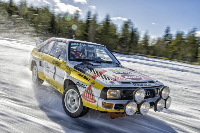 Audi 80 quattro rally