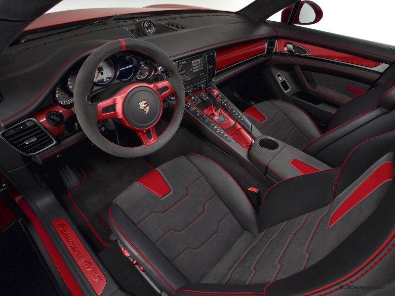 Салон порше панамера