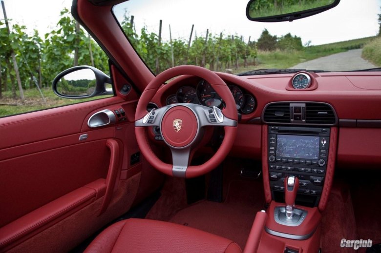 Porsche 911 997 turbo s салон
