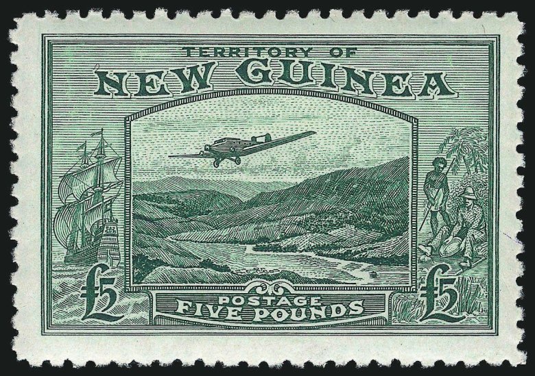 Марка новой гвинеи
