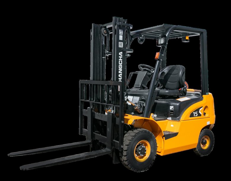 Электрический вилочный погрузчик