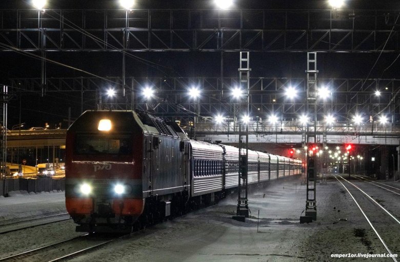 Санкт петербург поезд