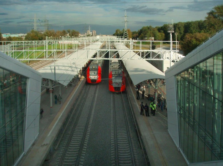 Поезд ласточка на мцк