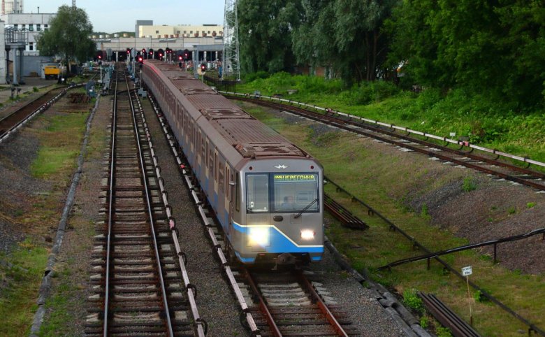 Москва вагон метро