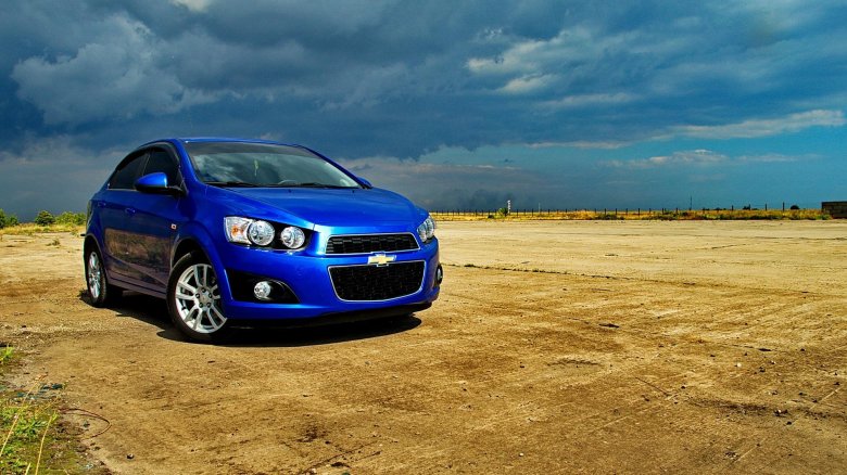 Шевроле авео т300 синий