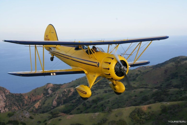 Самолет пайпер биплан