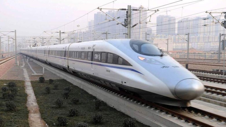 Скоростной поезд в китае