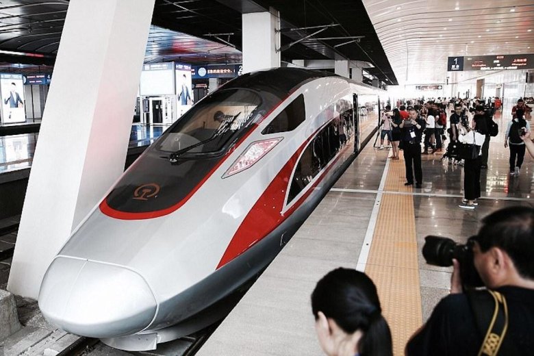 Китайские скоростные поезда