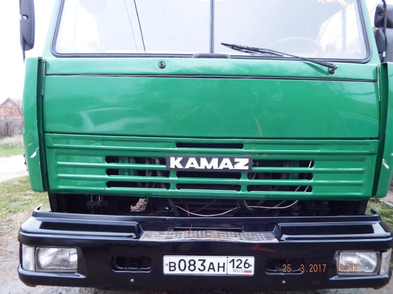 Бампер камаз 5410