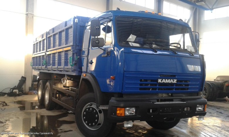 Камаз 53215 зерновоз самосвал