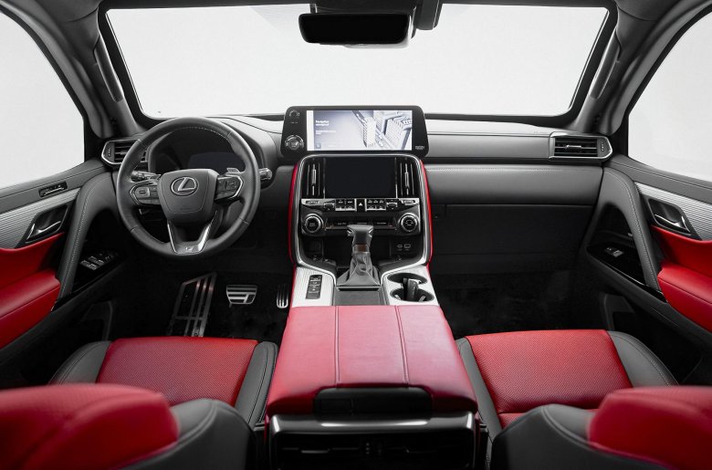 Lexus lx 2022 салон