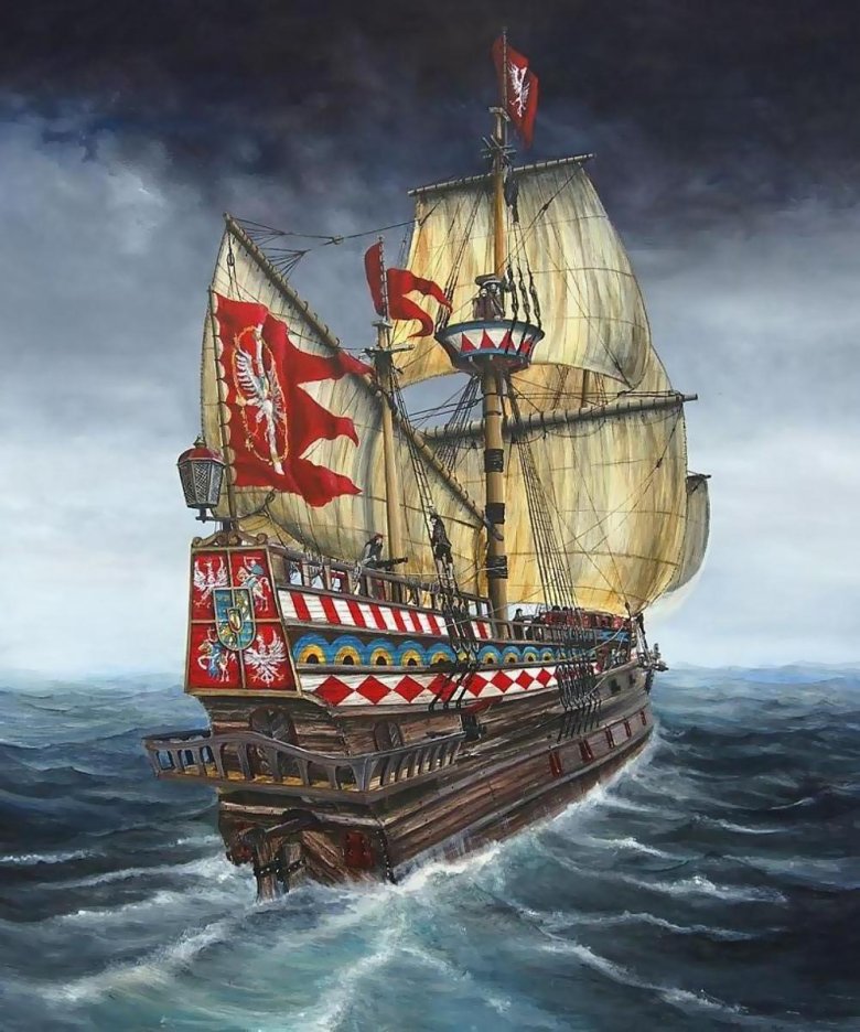 Испанский галеон 17 века