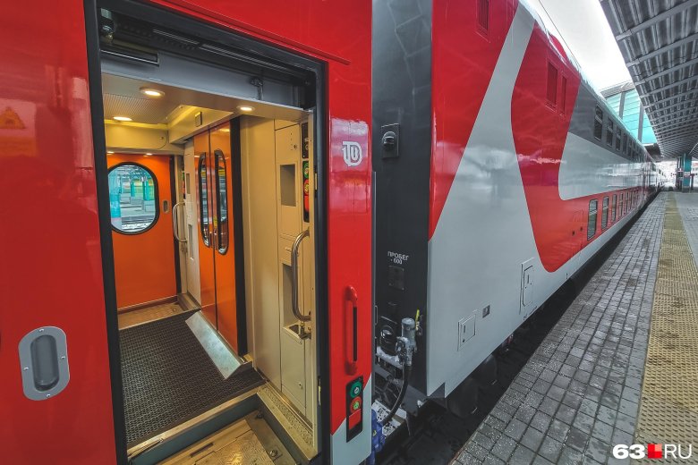 Двухэтажный поезд оренбург