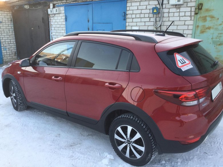 Тонировка киа рио х лайн