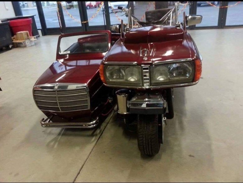 Мотоцикл mercedes-benz