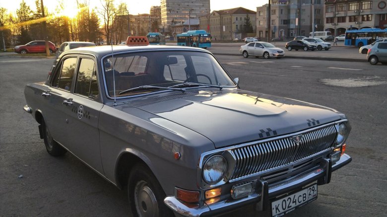 Газ 24 такси ссср