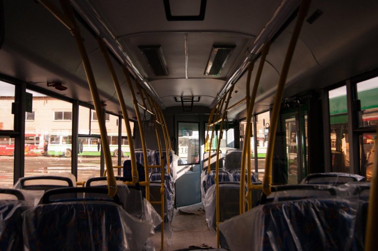 Автобус лиаз салон