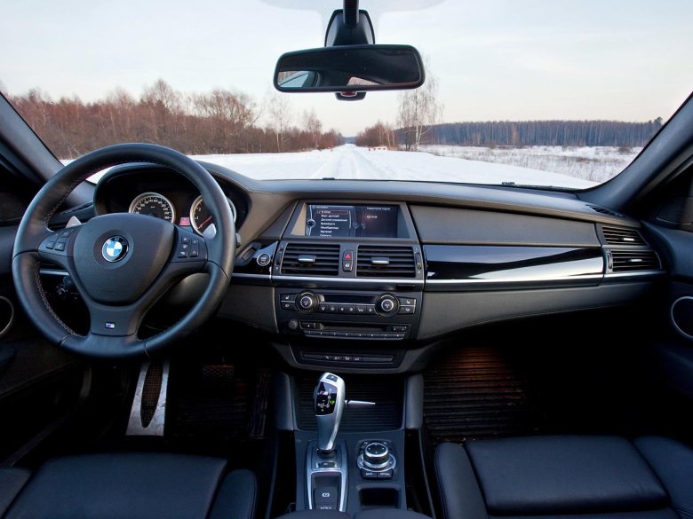 Бмв икс 6 салон