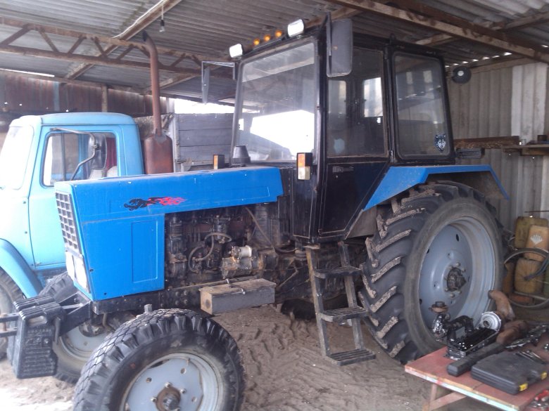 Мтз 80 с кабиной от юмз
