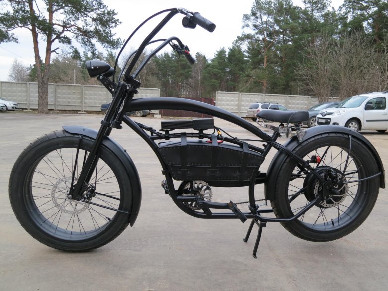 Электровелосипед чоппер