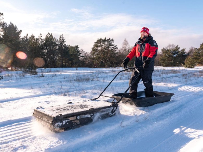 Электро мотобуксировщик мтт-136