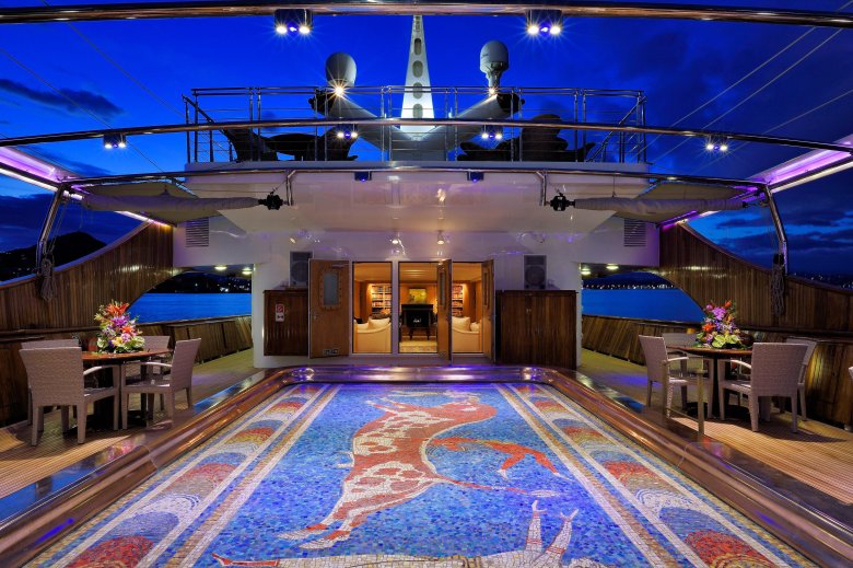 Luxury yacht