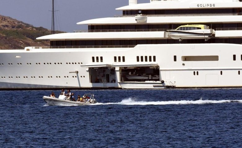 Яхта eclipse романа абрамовича
