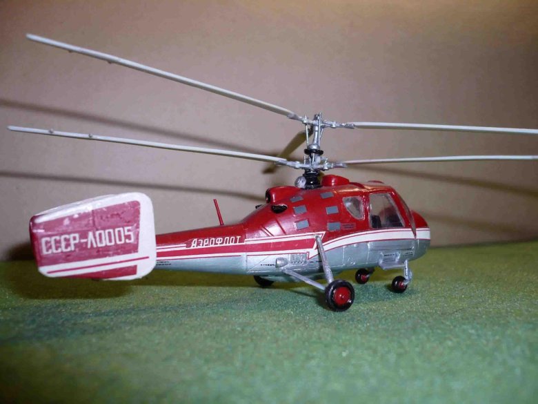 Сборная модель вертолет